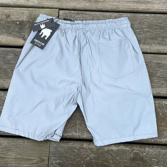 NWT Kids AMERICAN STITCH REFLECTIVE NYLON SHORTS - Picture 7 of 11
